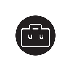 briefcase icon vector design concept