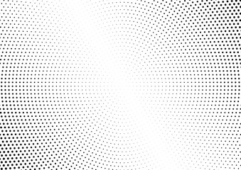 Abstract halftone dotted background. Futuristic grunge pattern, dot and circles.  Vector modern optical pop art texture for posters, sites, business cards, cover, postcards, labels, stickers layout.