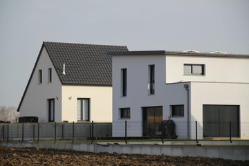 Fototapeta na wymiar Brand new residential single family homes
