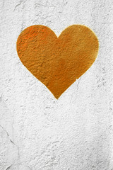 Orange urban Heart