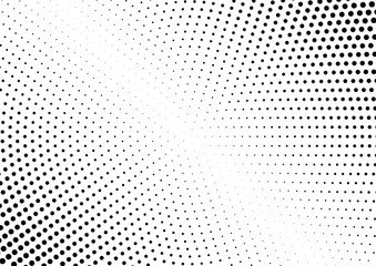 Abstract halftone dotted background. Futuristic grunge pattern, dot and circles.  Vector modern optical pop art texture for posters, sites, business cards, cover, postcards, labels, stickers layout.