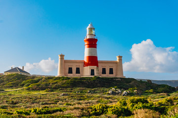 Fototapeta na wymiar lighthouse on an island