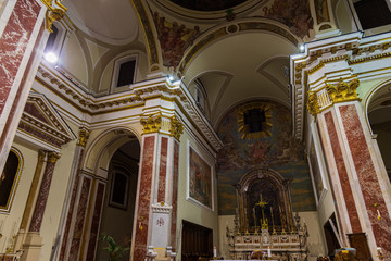 Isernia, Molise. The Cathedral of St. Peter the Apostle is the most important Catholic building of...