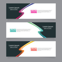 Banner background.modern template design.Vector illustration.