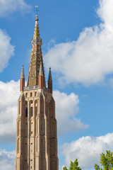 Fototapeta na wymiar Church of Our Lady in Bruges