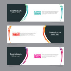 Banner background.modern template design.Vector illustration.