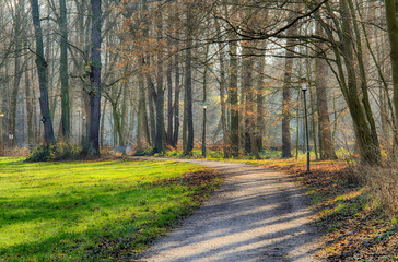 Grünfelder Park in Waldenburg