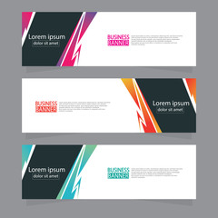 Banner background.modern template design.Vector illustration.