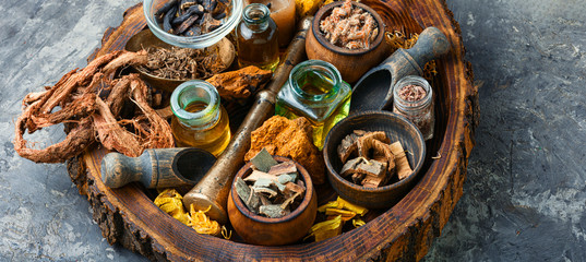 Various kinds of herbal