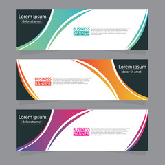 Banner background.modern template design.Vector illustration.