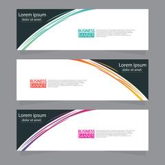 Banner background.modern template design.Vector illustration.