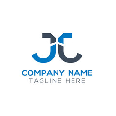 Creative letter JJ Logo Design Vector Template. Initial Linked Letter JJ Logo Design