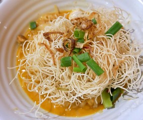 Khao Soi, traditional dish in Thailand