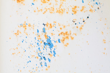 Texture of wood with old color blue and white background. Design