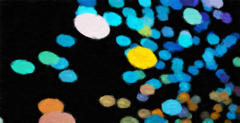 Oil painting art abstraction. Abstract background. Soft brushstrokes.