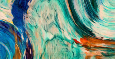 Oil painting art abstraction. Abstract background. Soft brushstrokes.