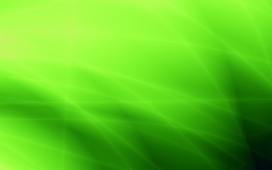 Green abstract background bright wave art grass pattern