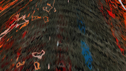 Fashion oil painting style abstract texture background, messy strokes and splashes on canvas