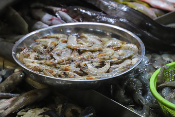 Prawn and Shrimps, Wet Market Singapore