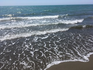 Waves on the Beach