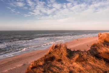 Strand Rotes Kliff in Kampen auf Sylt an der Nordsee © FotoStuss