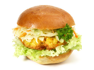 Vegetarischer Hamburger