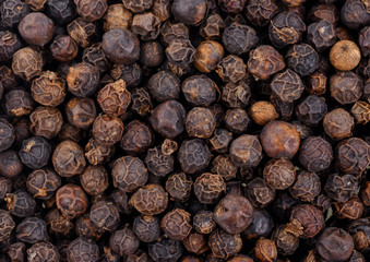 Black pepper a background