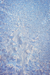 Icy glass natural pattern