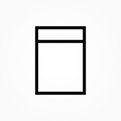 Cigarette icon vector design template