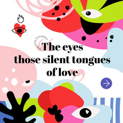 Abstarct Template Square