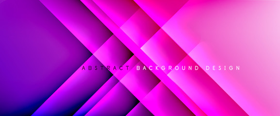 Trendy simple fluid color gradient abstract background with dynamic straight shadow line effect. Vector Illustration For Wallpaper, Banner, Background, Card, Book Illustration, landing page