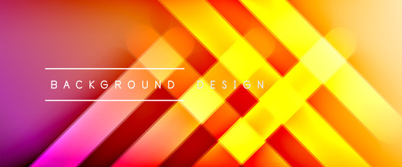 Dynamic trendy fluid color gradient abstract background with flowing wave lines. Vector Illustration