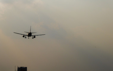 perfect timming Aeroplane shot