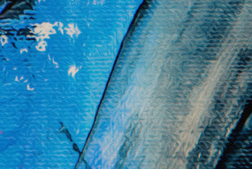 Original abstract painting at canvas. Mixed media pattern. Hand drawn art background.