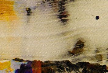 Designed grunge texture for creative ideas. Macro brushstrokes of oil. Abstract close up structure background. Colorful HD wallpaper. Simple graphic design template.