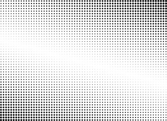 Abstract halftone dotted background. Monochrome grunge pattern with dot and circles.  Vector modern pop art texture for posters, sites, business cards, cover, postcards, labels, stickers layout.