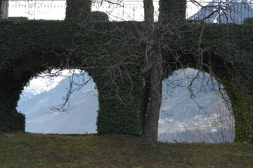 Merano, una città turistica in Italia