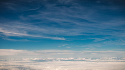 Fototapeta premium above the clouds