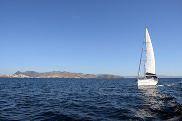 Fototapeta premium Segelboot bei Bodrum