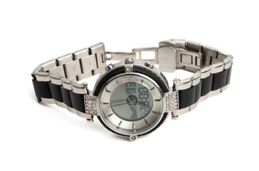 female wristwatch isolated