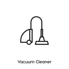 vacuum cleaner icon vector. vacuum cleaner  symbol sign