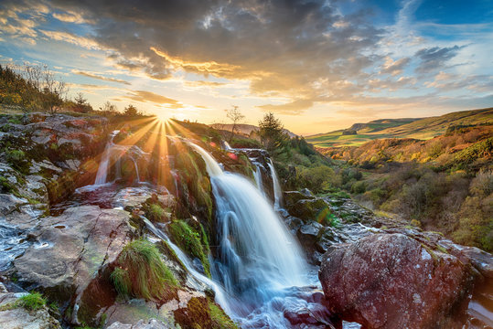 Sunset over the Loop of Fintry