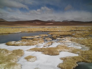landscape in Atacama Desert, Chile