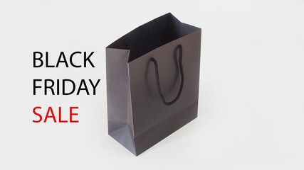 Black Friday paper bag.