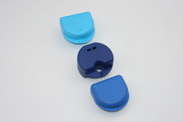 Zahnersatzbox, Zahnersatzdose, Zahnschienenbox