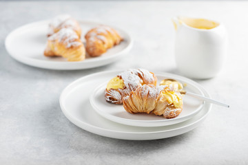 Italian traditional dessert aragosta