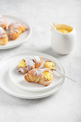 Italian traditional dessert aragosta