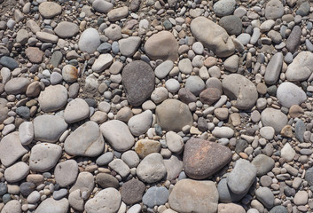 grey cobble texture background