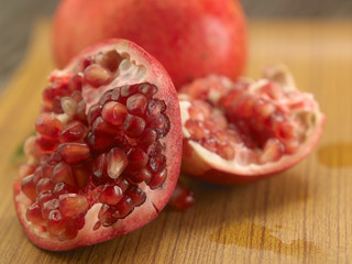 pomegranate fruits