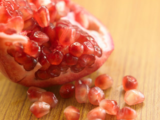 pomegranate fruits